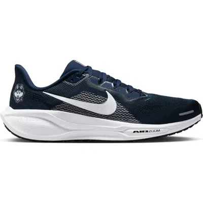 Nike Unisex  Navy Uconn Huskies Zoom Pegasus 41 Running Shoes In Multi