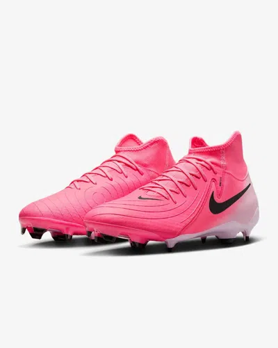 Nike Unisex  Phantom Luna 2 Academy Fd6725-600 Multi-ground Football Boots Nin583 In Pink