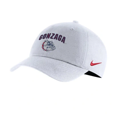 Nike Unisex  White Gonzaga Bulldogs Heritage86 Logo Performance Adjustable Hat