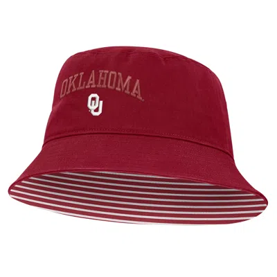 Nike Unisex Oklahoma Primetime Apex Jordan Brand College Bucket Hat In Red
