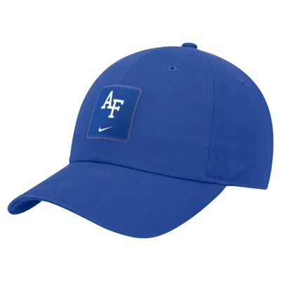 Nike Unisex On-field Club (air Force Falcons) Adjustable Cap In Blue