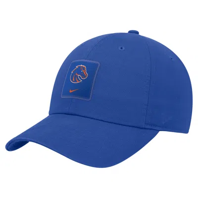 Nike Unisex On-field Club (boise State Broncos) Adjustable Cap In Blue