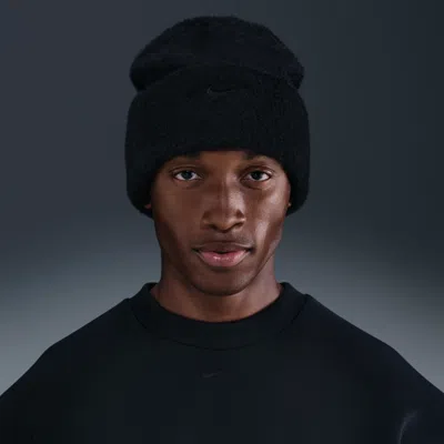Nike Unisex Peak Cozy Beanie In Black