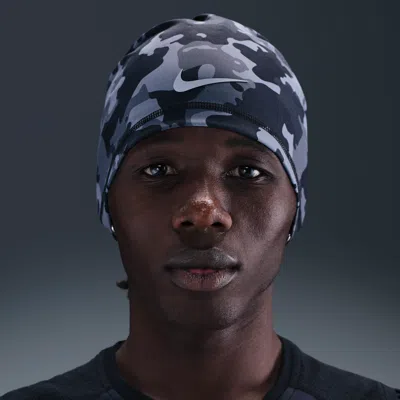 Nike Unisex Peak Dri-fit Uncuffed Beanie In Blue