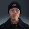Nike Unisex Peak Futura Beanie In Black