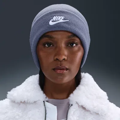 Nike Unisex Peak Futura Beanie In Purple