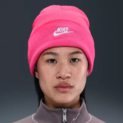 Nike Unisex Peak Futura Beanie In Pink