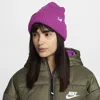 Nike Unisex Peak Waffle Knit Beanie In Pink