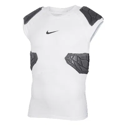 Nike Unisex  Pro Hyperstrong 4-pad Top In White