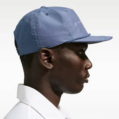 Nike Unisex  Pro Storm-fit Structured Golf Cap In Blue