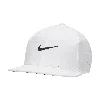 Nike Unisex  Pro Structured Round Bill Cap In White