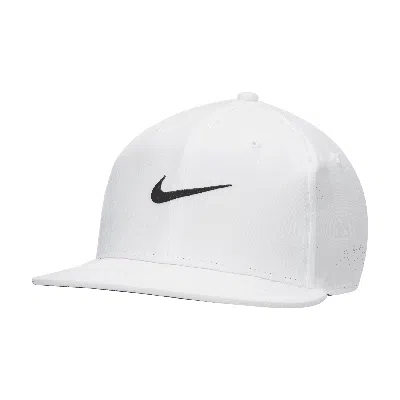 Nike Unisex  Pro Structured Round Bill Cap In White