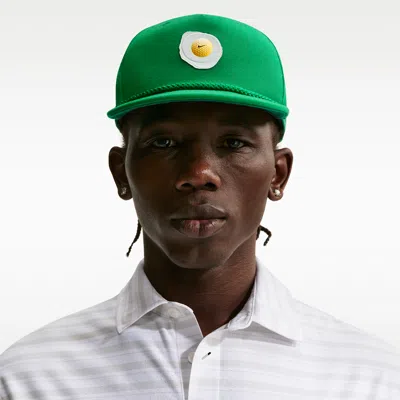 Nike Unisex  Pro Unstructured Dri-fit Golf Cap In Green