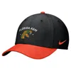 Nike Unisex Rise College (florida A&m University) Dri-fit Swooshflex Cap In Black