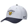 Nike Unisex Rise College (north Carolina A&t University) Dri-fit Swooshflex Cap In White