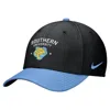 Nike Unisex Rise College (southern University And A&m) Dri-fit Swooshflex Cap In Black