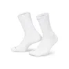 Nike Unisex Running Lightweight Crew Socks (1 Pair) In White