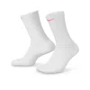 Nike Unisex Running Lightweight Crew Socks (1 Pair) In White