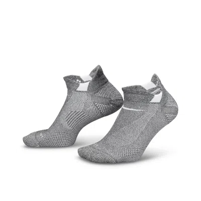 Nike Unisex Running Lightweight No-show Socks (1 Pair) In Gray