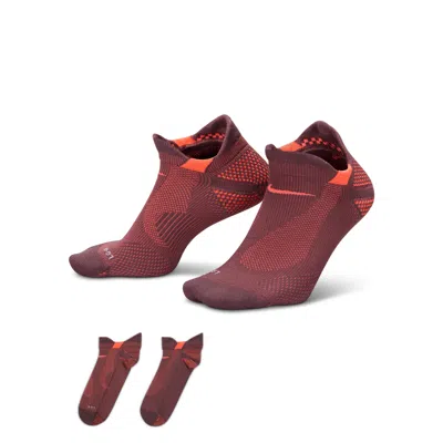 Nike Unisex Running Lightweight No-show Socks (1 Pair) In Purple