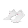 Nike Unisex Running Lightweight No-show Socks (1 Pair) In White