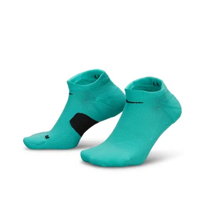 Nike Unisex Running Midweight No-show Socks (1 Pair) In Green