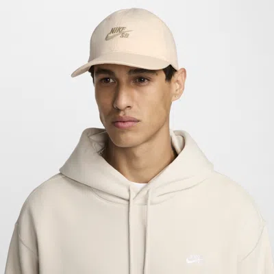 Nike Unisex  Sb Club Unstructured Skate Cap In Brown