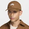 Nike Unisex  Sb Club Unstructured Skate Cap In Brown