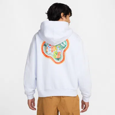 Nike Unisex  Sb Fleece Front-zip Skate Hoodie In Grey
