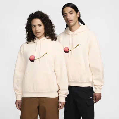 Nike Unisex  Sb Fleece Pullover Skate Hoodie In Brown
