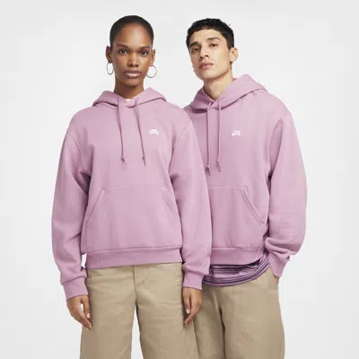 Nike Unisex  Sb Fleece Pullover Skate Hoodie In Purple