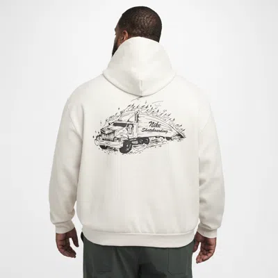 Nike Unisex  Sb Skate Fleece Hoodie In Brown