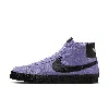 Nike Unisex  Sb Zoom Blazer Mid Skate Shoes In Purple