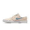 Nike Men's Sb Zoom Janoski Og+ Sneaker In Sanddrift Smokey Blue In Brown
