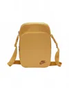 Nike Unisex Shoulder Crossbody Bag In Wheat Gold In Multi