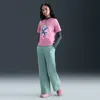 Nike Kids' Unisex  Sportswear Club Fleece Girls' Wide-leg Pants In Green