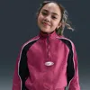 Nike Kids' Unisex  Sportswear Girls' 1/4-zip Track Jacket In Burgundy
