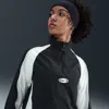 Nike Kids' Unisex  Sportswear Girls' 1/4-zip Track Jacket In Black