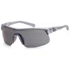 Nike Unisex 58mm Shiny Wolf Grey Sunglasses In Gray