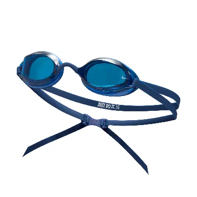 Nike Unisex Swim Legacy Comfort Goggles In Blue