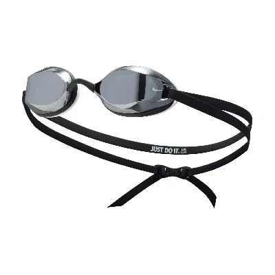 Nike Unisex Swim Legacy Comfort Mirrored Goggles In Black