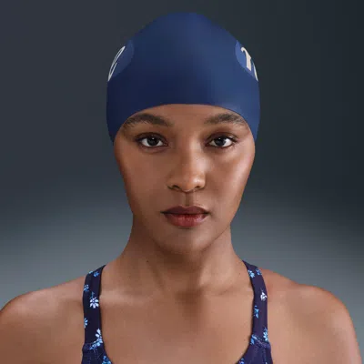Nike Unisex Swim Silicone Cap In Blue