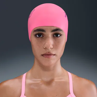 Nike Unisex Swim Silicone Cap In Pink