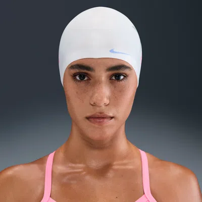 Nike Unisex Swim Silicone Cap In White