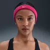 Nike Unisex Swoosh Classic Headband In Pink