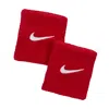 Nike Unisex Swoosh Classic Wristbands (2-pack) In Red