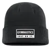 Nike Unisex Swoosh Peak Gymnastics Beanie In Black