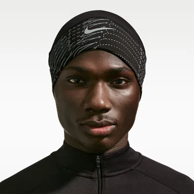 Nike Unisex Terra Dri-fit Uncuffed Running Beanie In Black