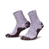 Nike Unisex Trail Running Crew Socks (1 Pair) In Purple