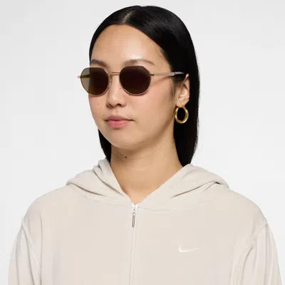 Nike Unisex Traveler Trend Mirrored Sunglasses In Pink